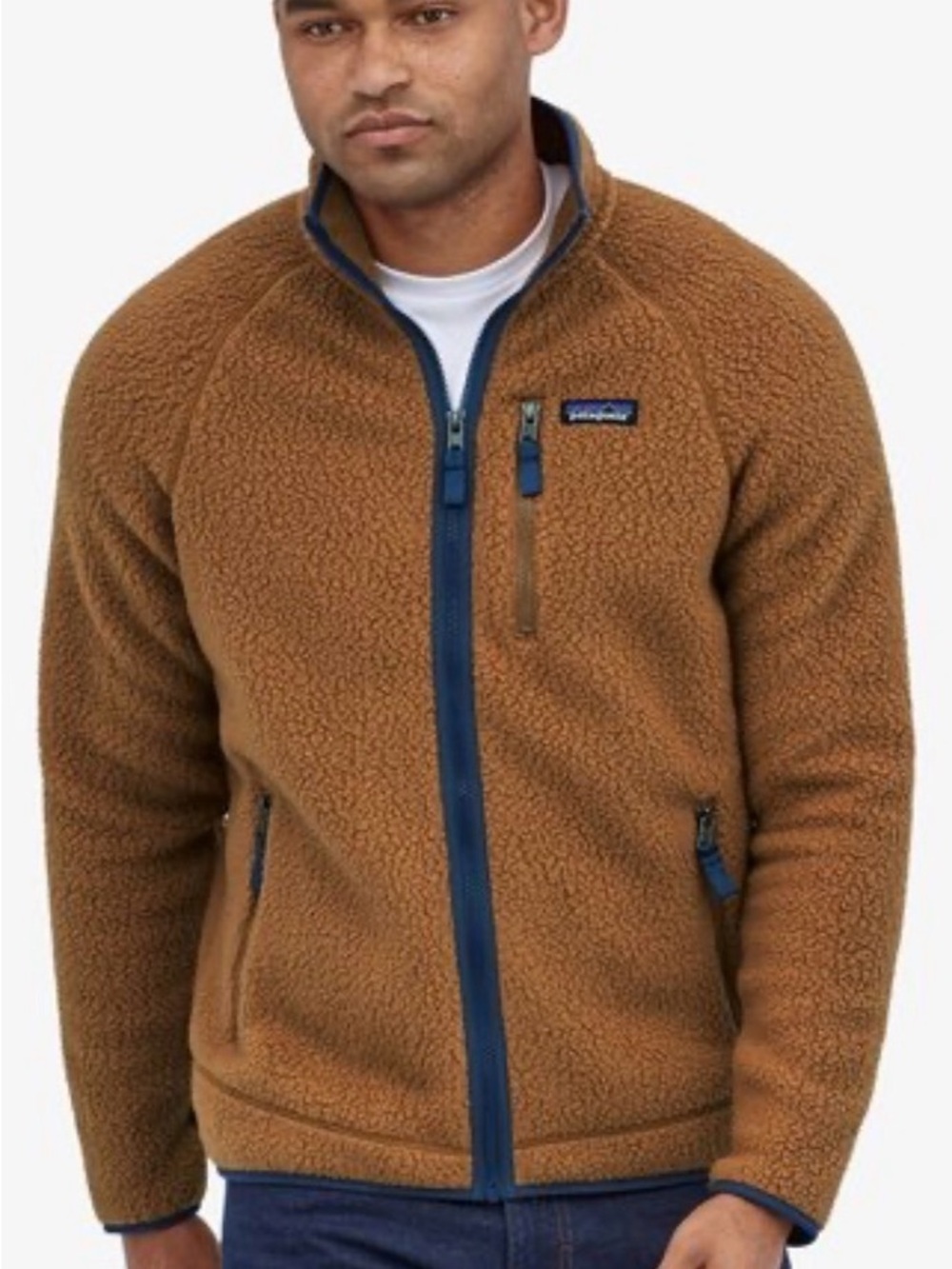 Patagonia Men’s 🐻Bear Brown Retro Pile Fleece Jacket Size XL 🏷️ New With Tags 🏷️